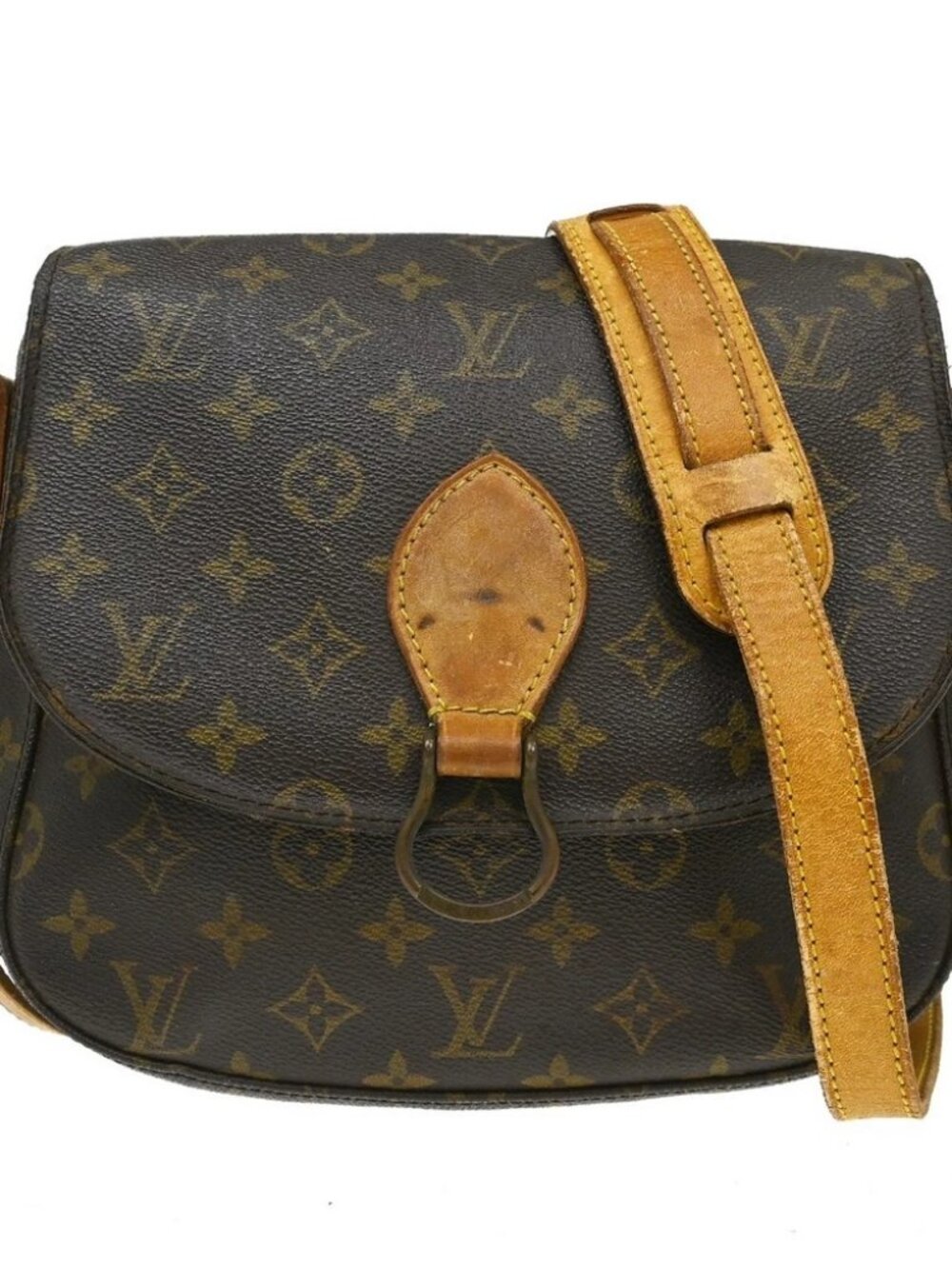 LOUIS VUITTON SAINT CLOUD GM SHOULDER BAG MONOGRAM